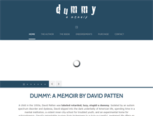 Tablet Screenshot of dummyamemoir.com